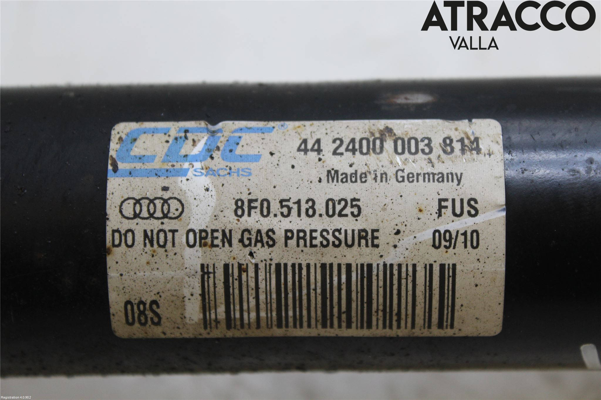 Audi A4/S4 08-11 Stötdämpare Bak