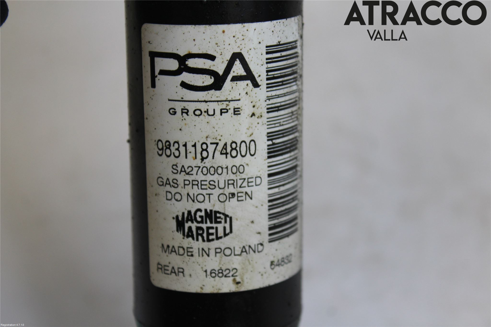 Peugeot 208/E-208 20- Stötdämpare Bak