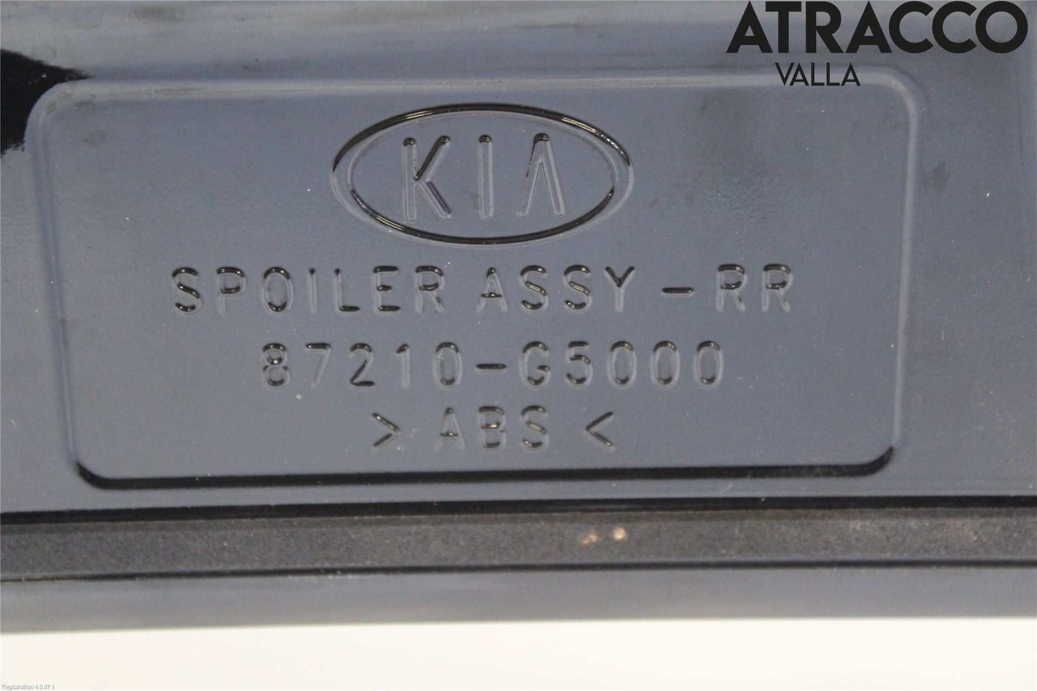 Kia NIRO (DE) 17-22 Spoiler Baklucka