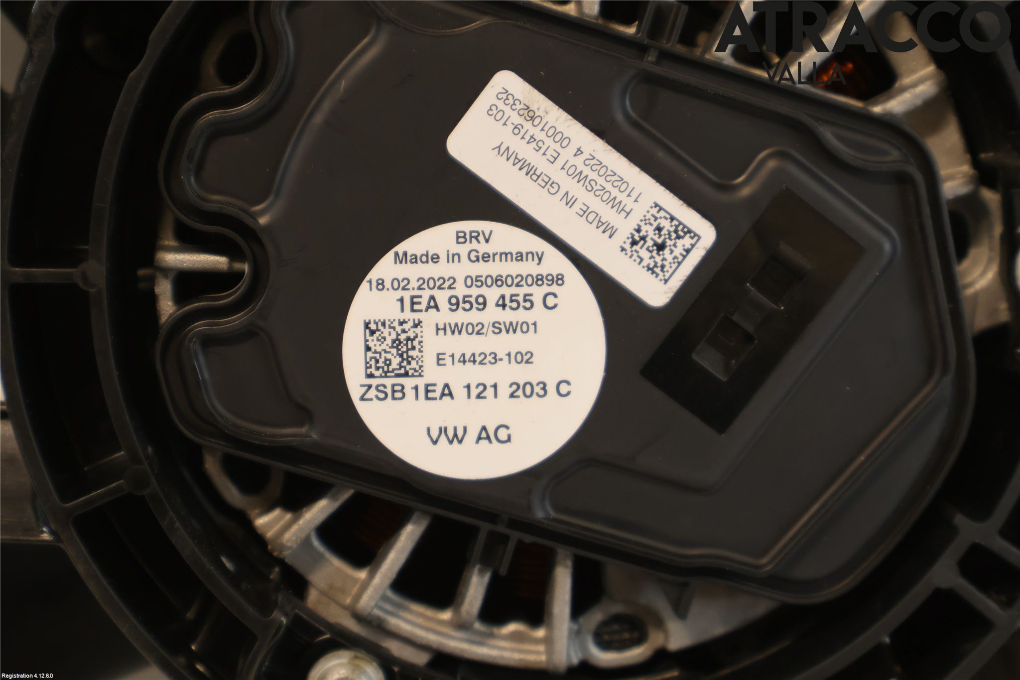 Volkswagen VW ID.4 21- Kylfläkt El