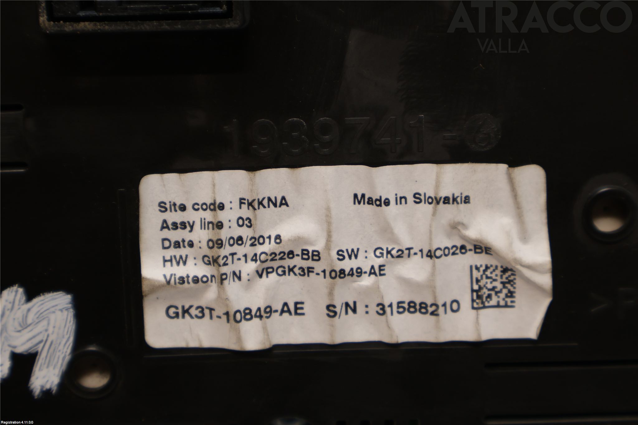 Ford TRANSIT SKÅP/BUSS 14-22 Instrument Komb