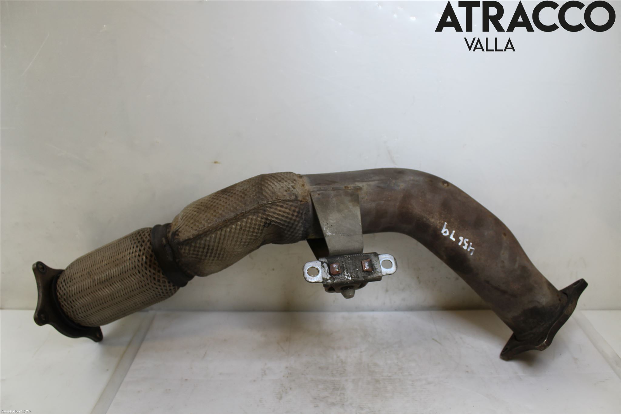 Audi A6 ALLROAD 12-18 Avgas Främre Rör