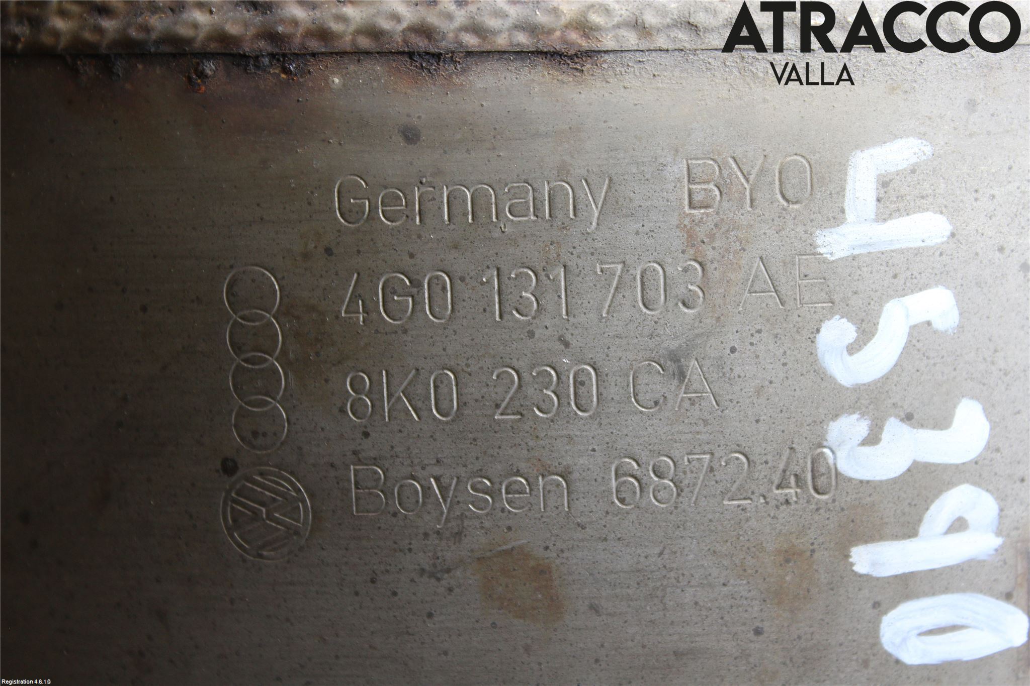 Audi A4/S4 B9 16-19 Katalysator