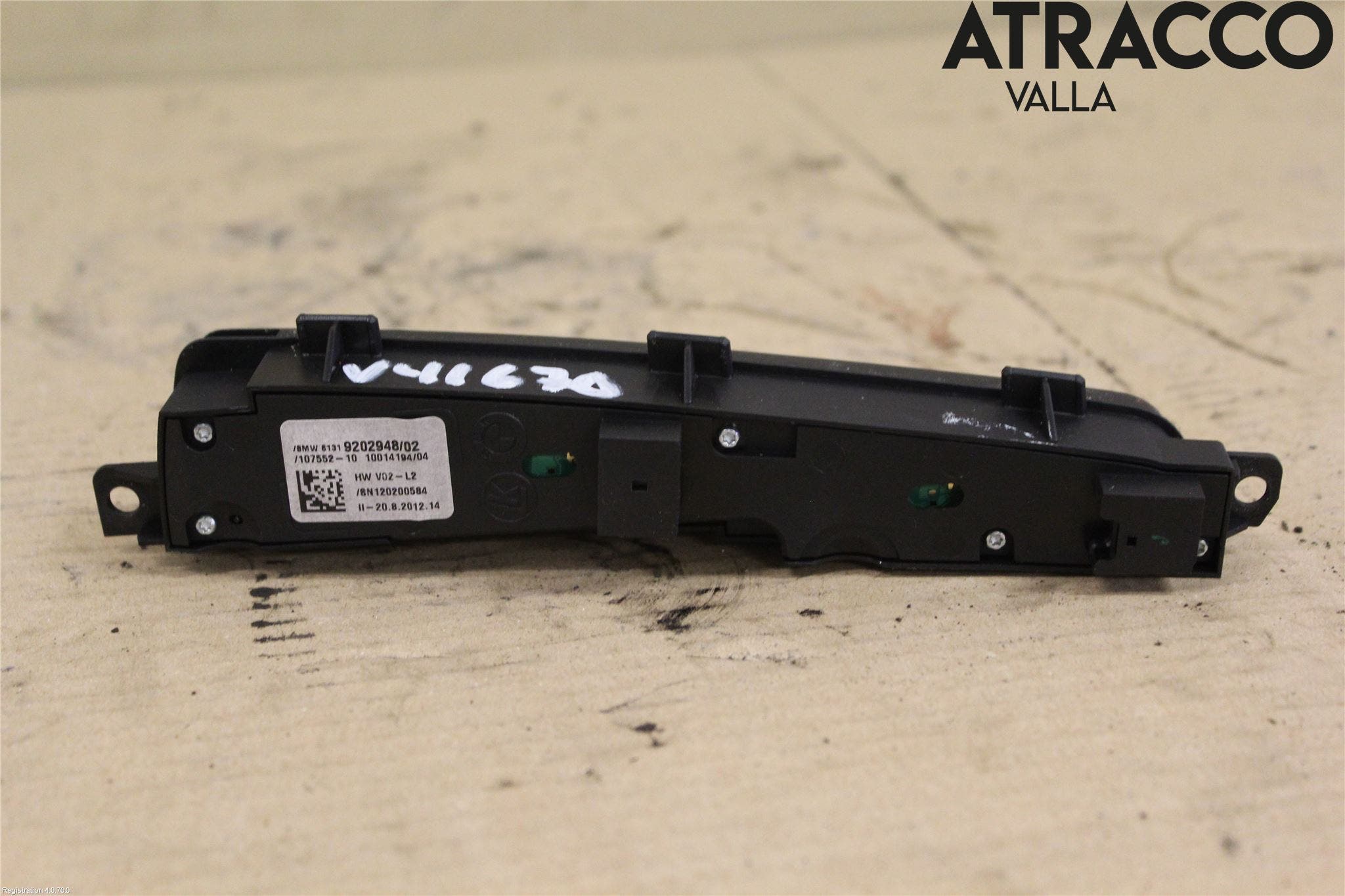 BMW 5 F10/F11/F18 09-17 Strömställare Multifunktion