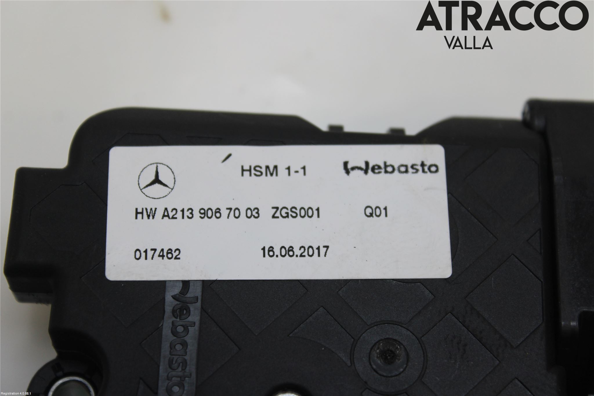 Mercedes-Benz MB E-KLASS (W213) 16-23 Taklucksmotor
