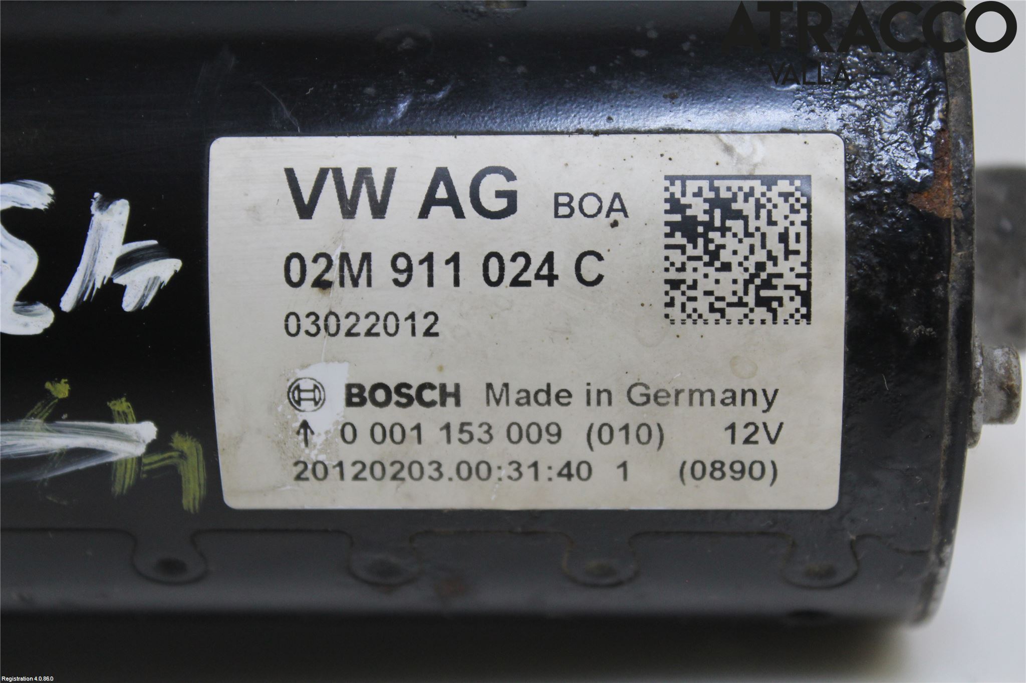 Volkswagen VW PASSAT 11-14 Startmotor Diesel