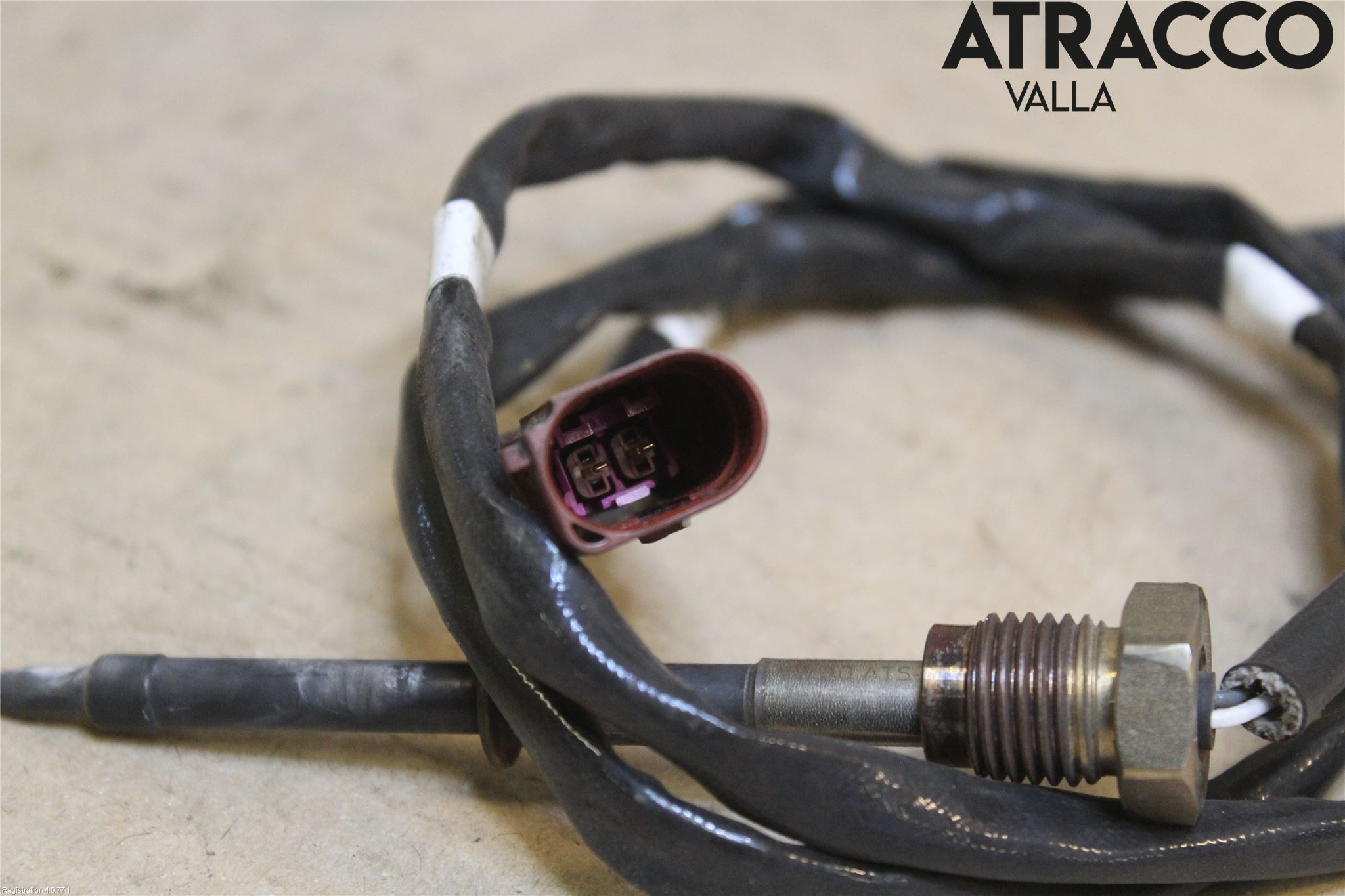 Volkswagen VW GOLF / E-GOLF VII 13-20 Givare Temp-Tryck Avgas