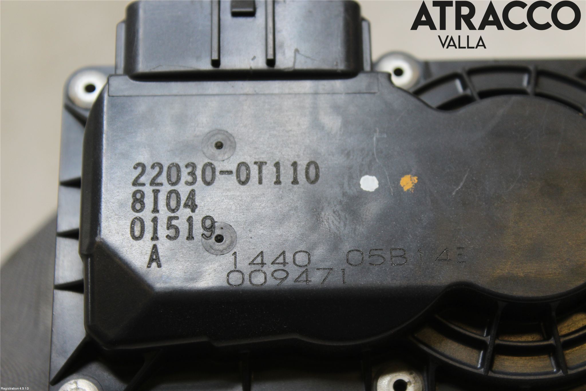 Toyota AURIS 13-19 Injspjällhus