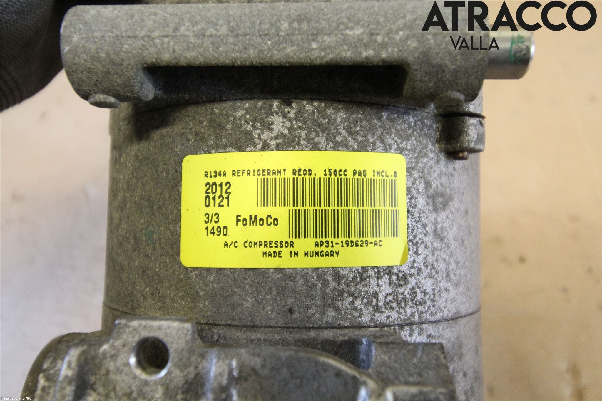 Ford FIESTA 09-12 Ac Kompressor