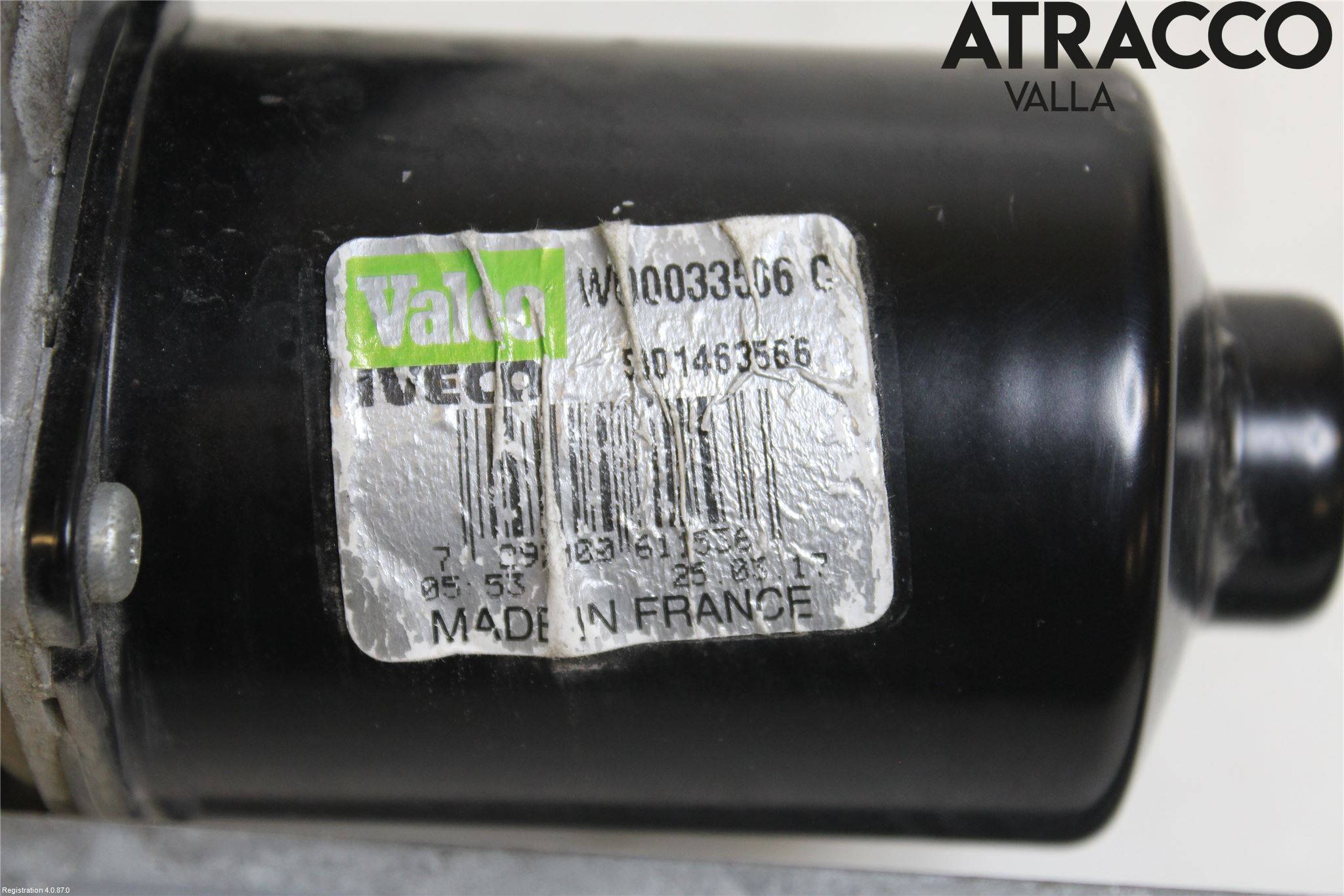 Iveco DAILY 14->> Torkarmekanism Vindruta