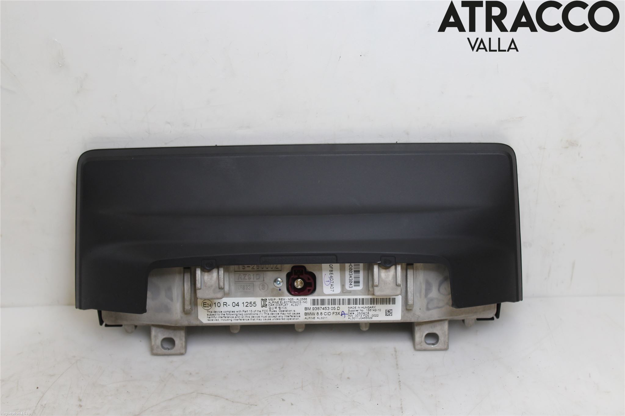 BMW 4 F32/F33/F82/F83 13-20 Multifunktionsdisplay