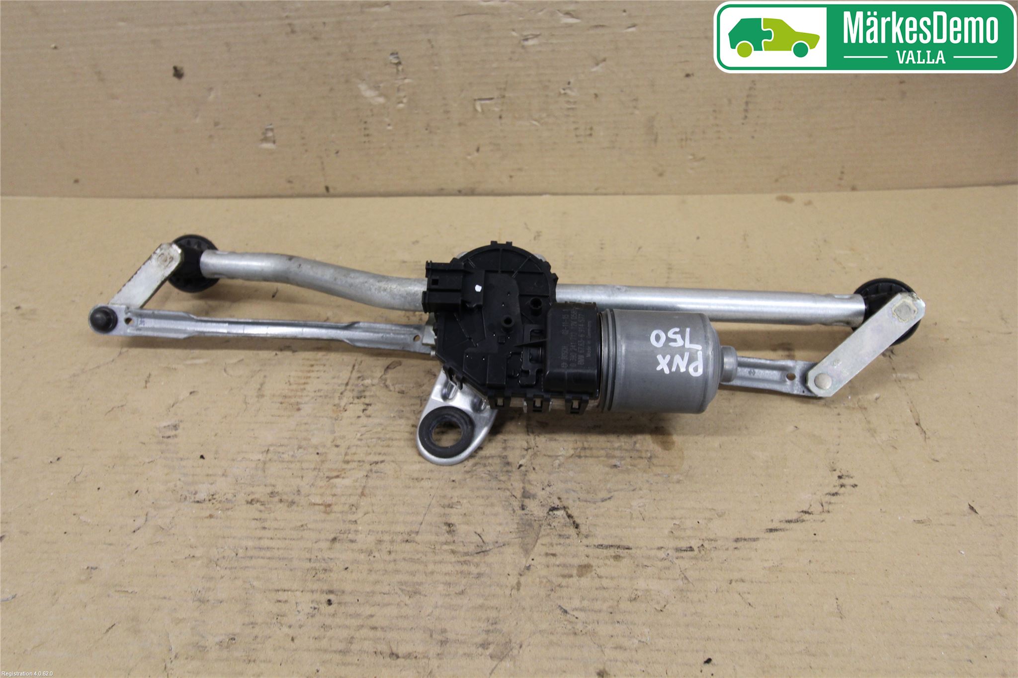 BMW 3 E46      98-05 Torkarmekanism Vindruta