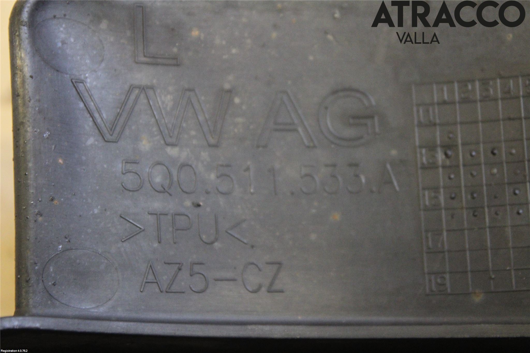 Volkswagen VW TIGUAN 16-24 Stänkskydd