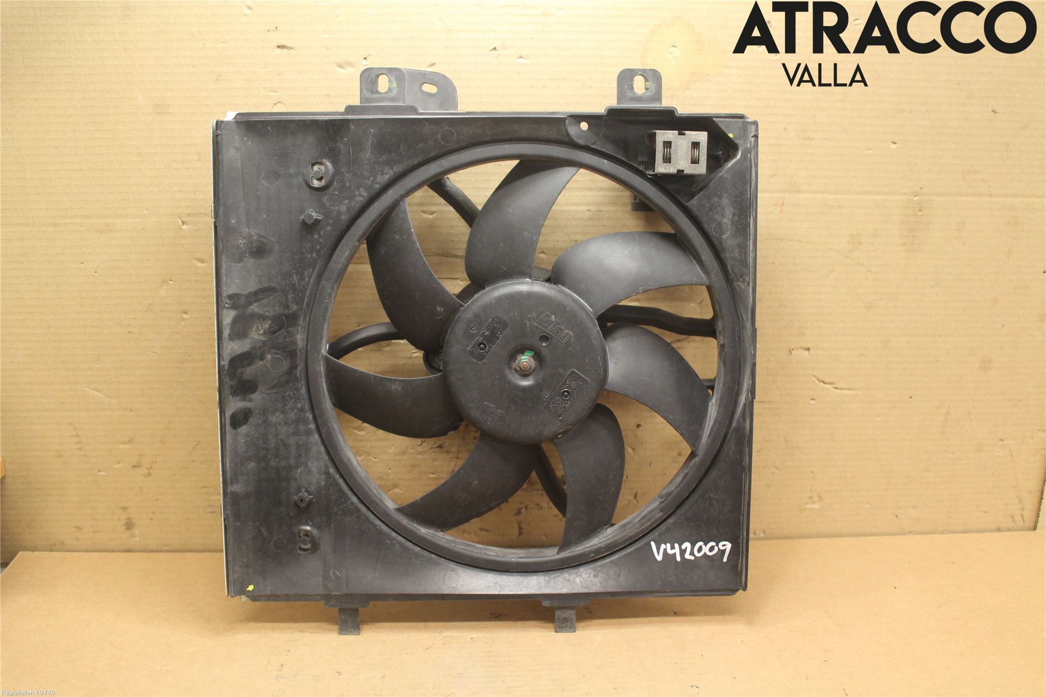 Peugeot 208 12-15 Kylfläkt El