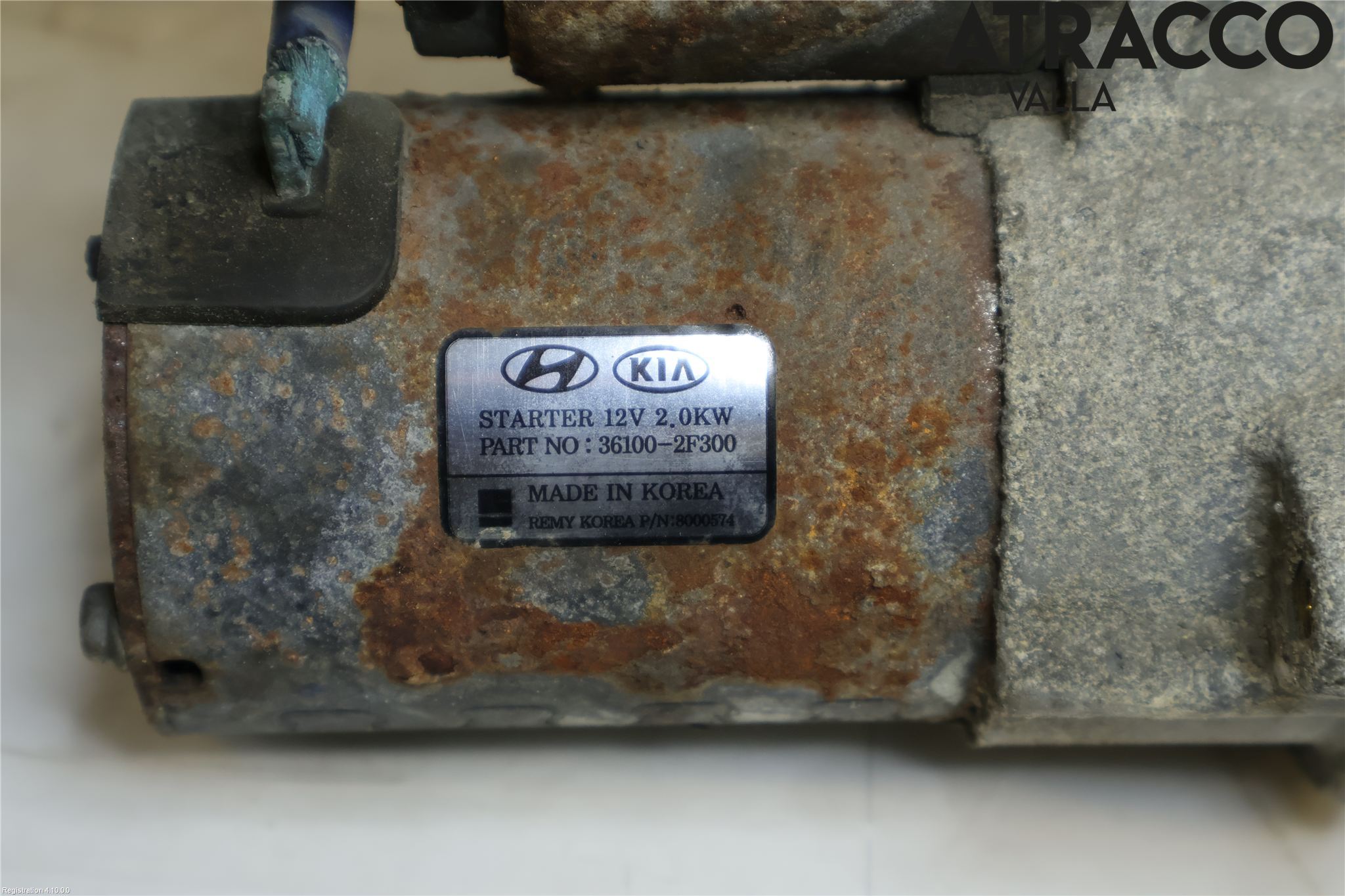 Kia SPORTAGE (QL) 16-21 Startmotor Diesel