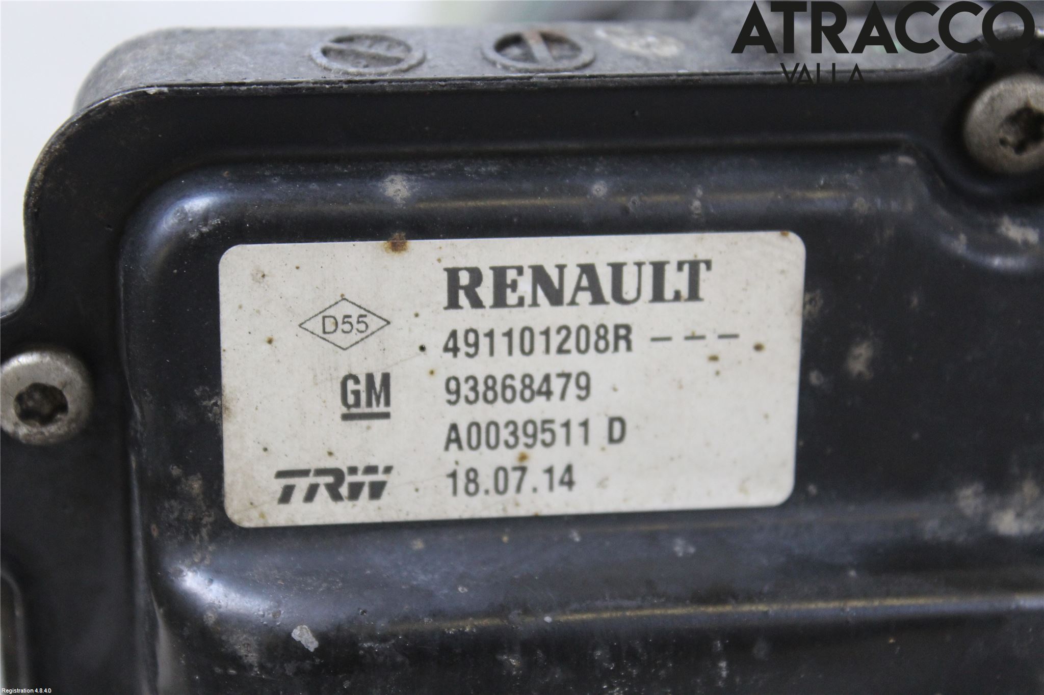 Opel VIVARO 15-19 Styrservo Pump Elektrisk