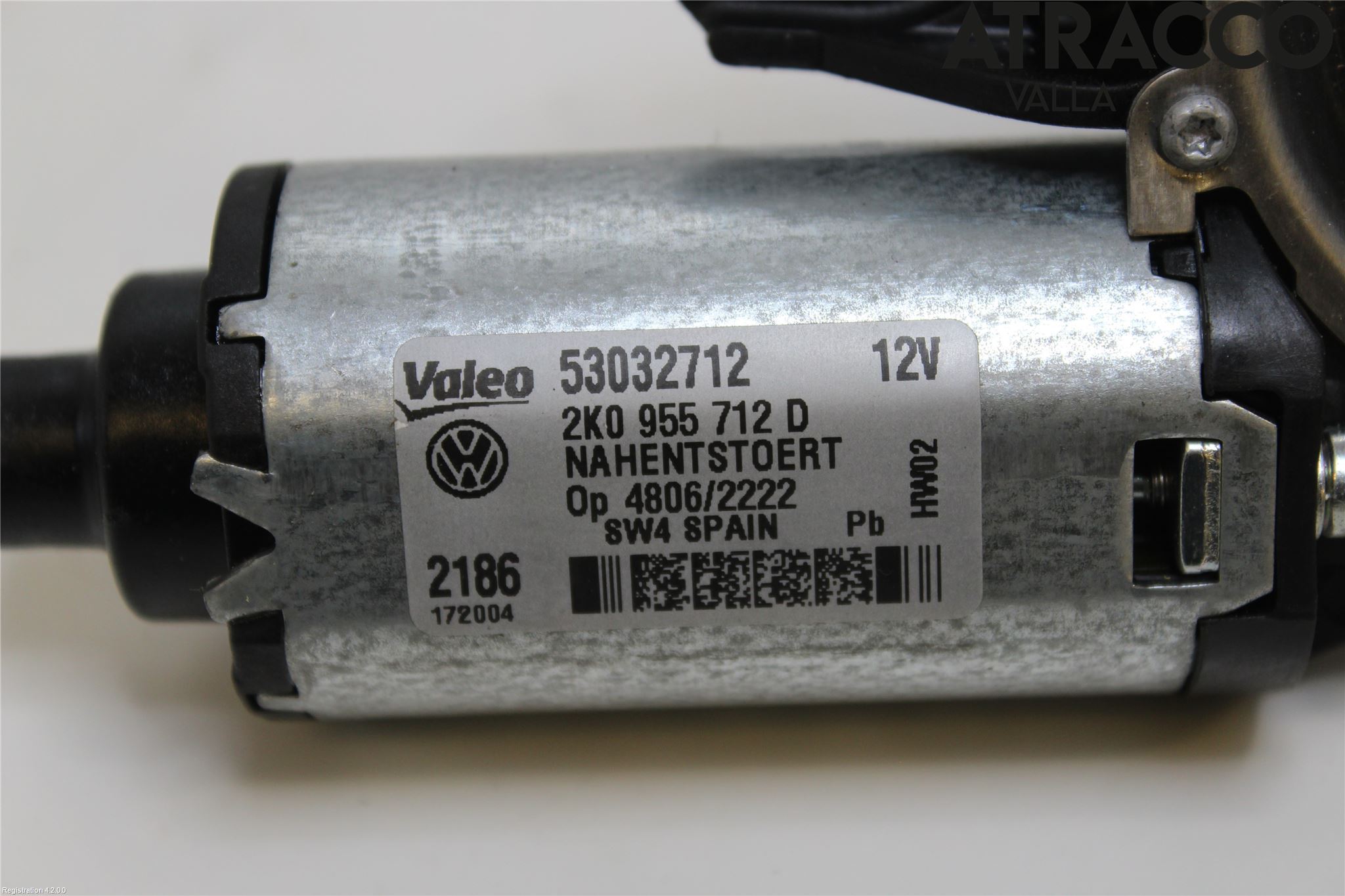 Volkswagen VW CADDY 16-20 Torkarmotor Baklucka