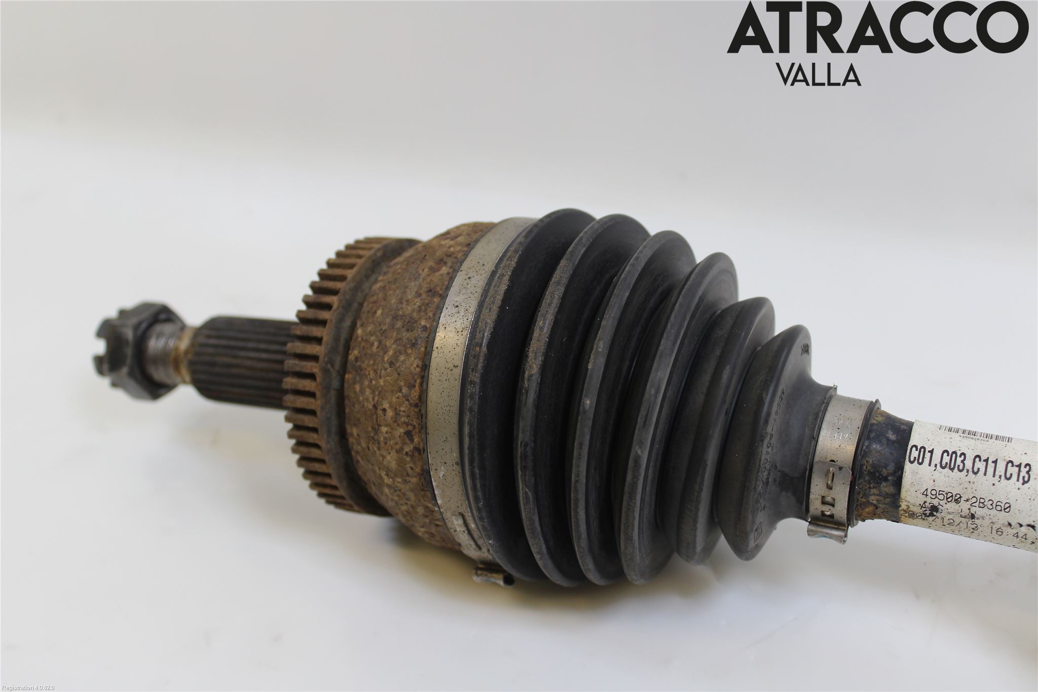 Hyundai SANTA FE  06-12 Drivaxel Fram Vänster