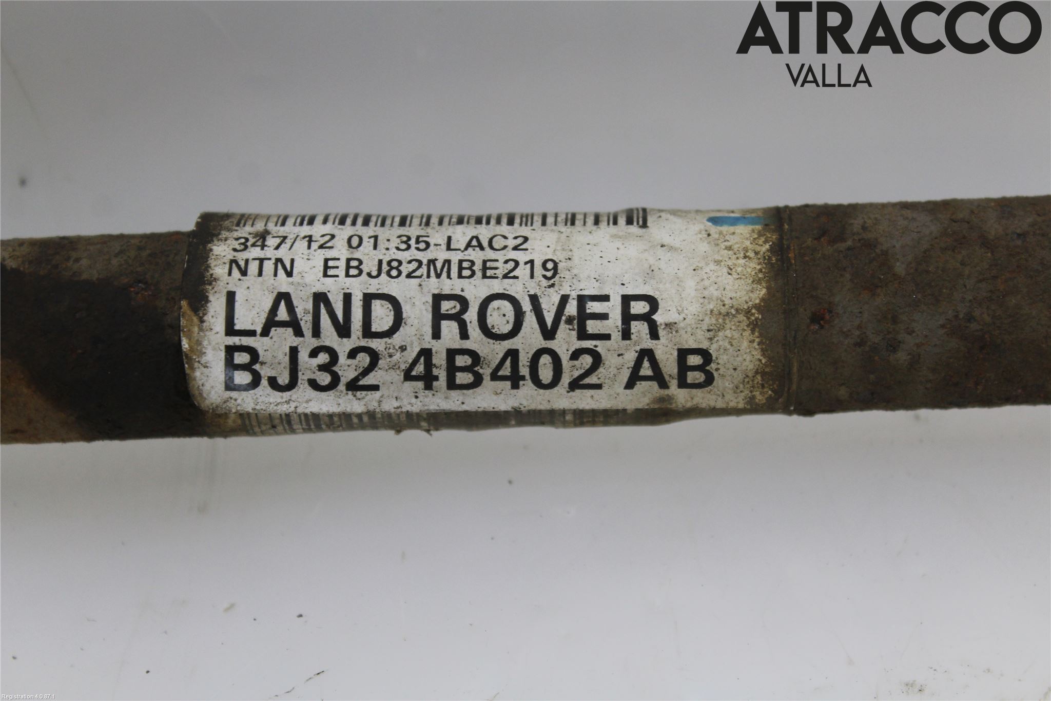 Landrover LAND ROVER RANGE ROVER EVOQUE (L538) 11-18 Drivaxel Bak Höger