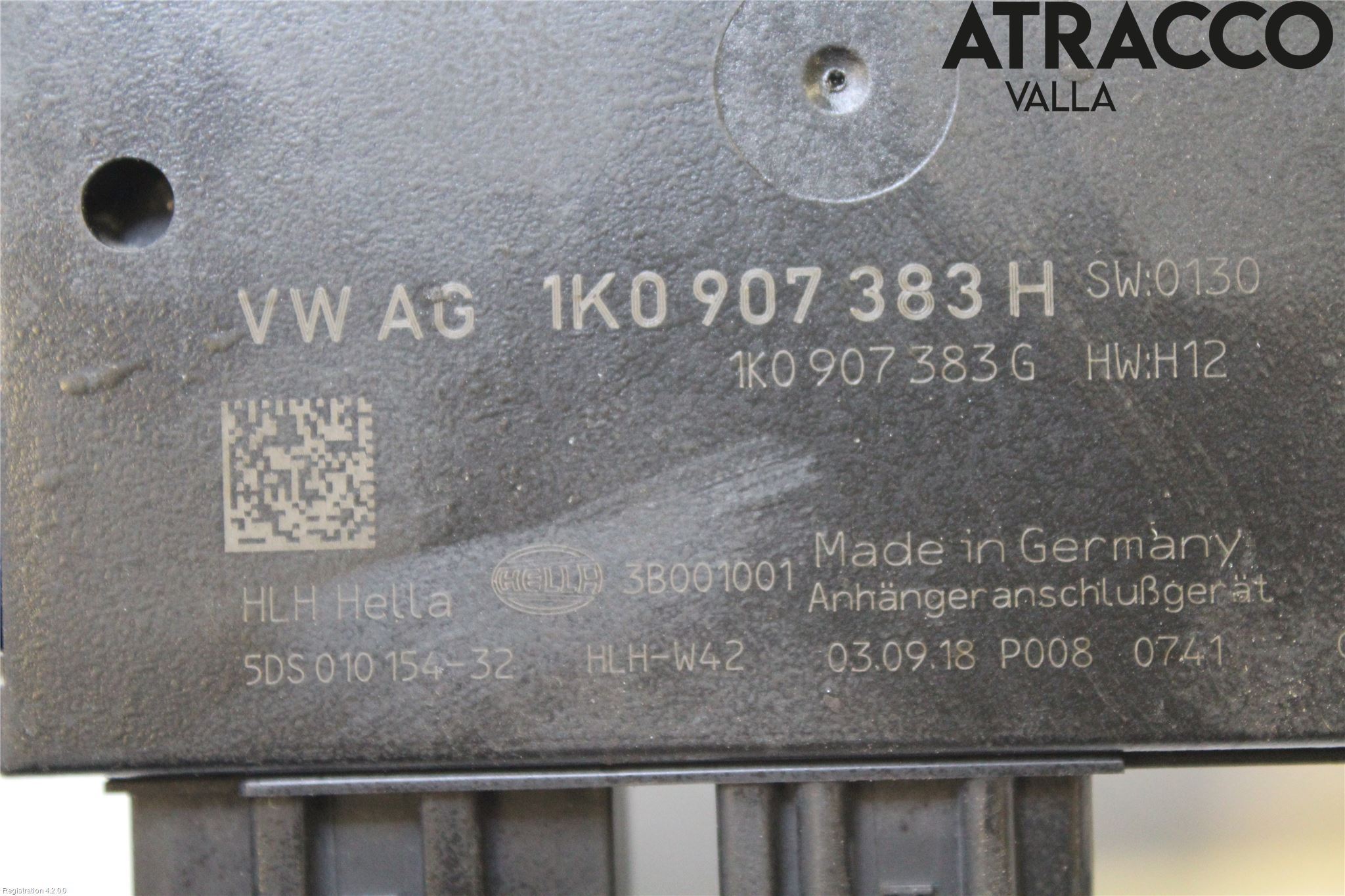 Volkswagen VW CADDY 16-20 Styrenhet Dragkrok