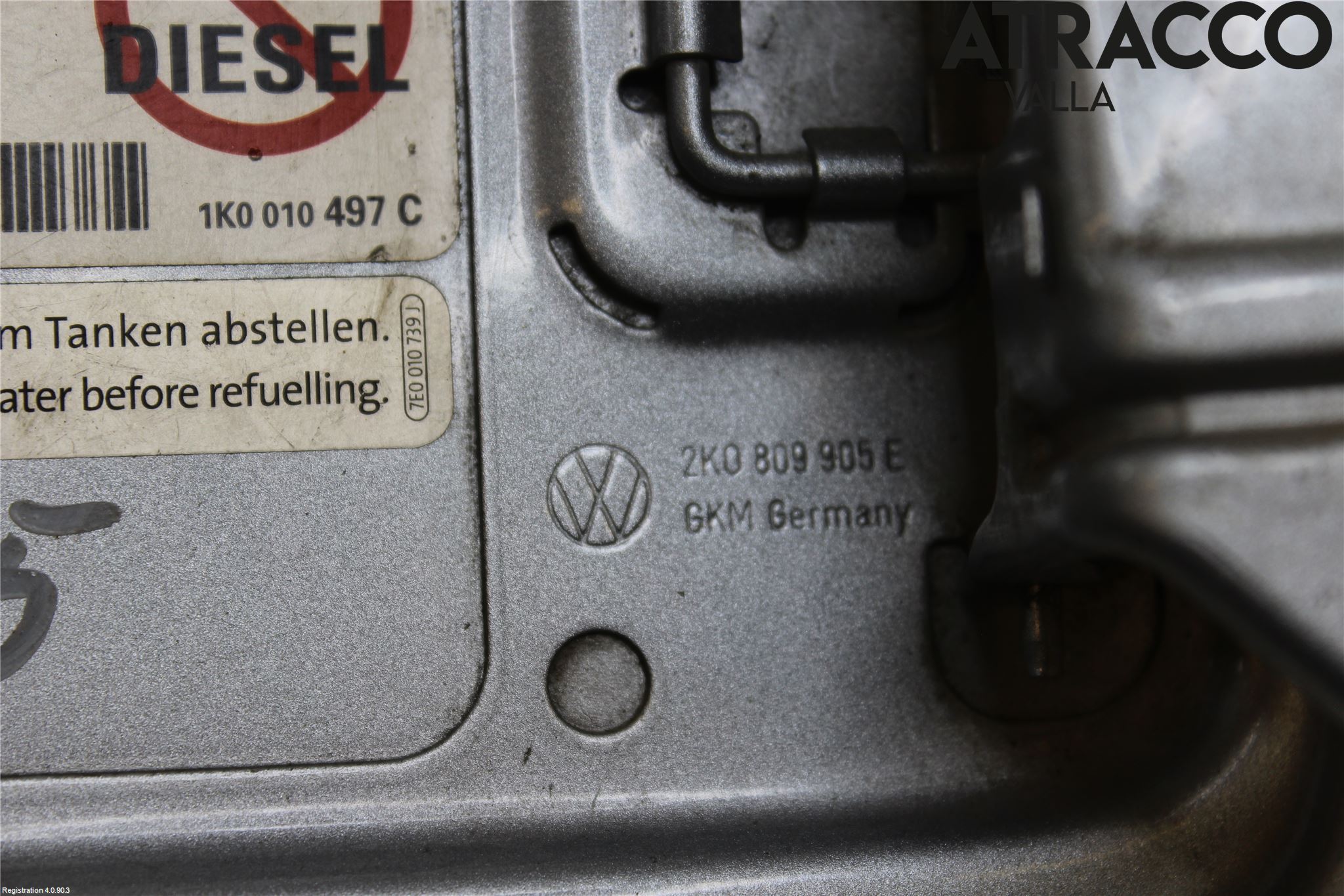 Volkswagen VW CADDY 16-20 Tanklucka