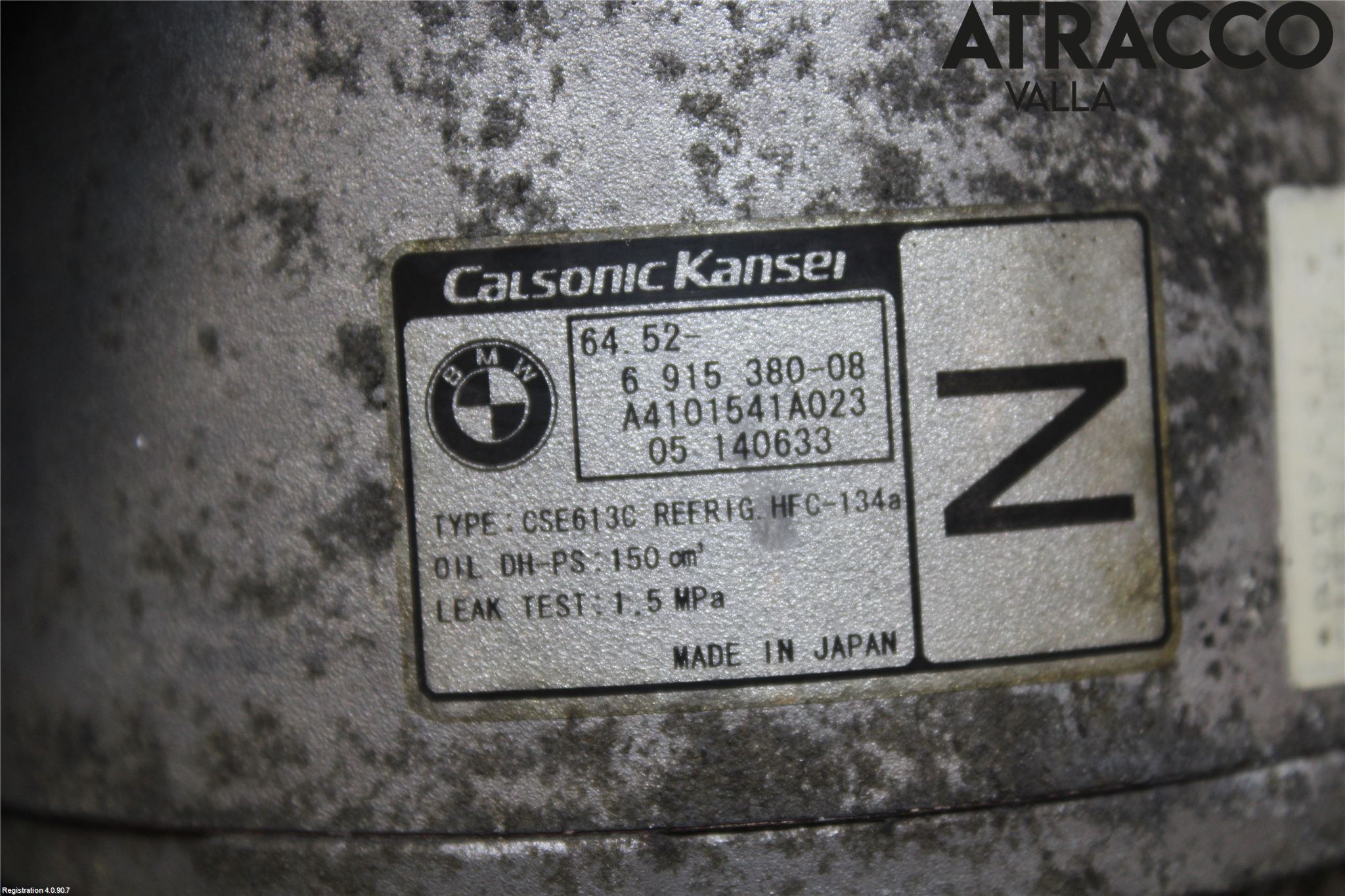 BMW 3 E90/91 SED/TOU 05-12 Ac Kompressor