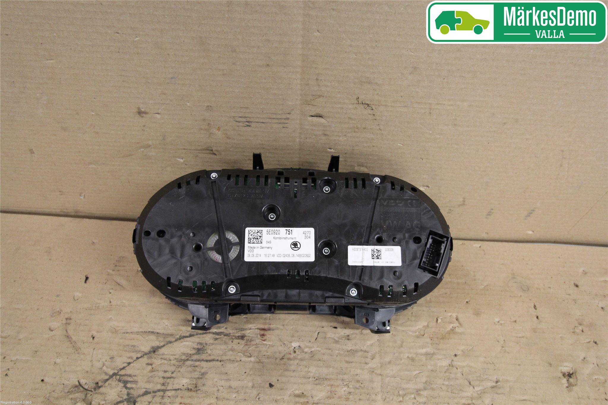 Skoda SUPERB 09-15 Instrument Komb