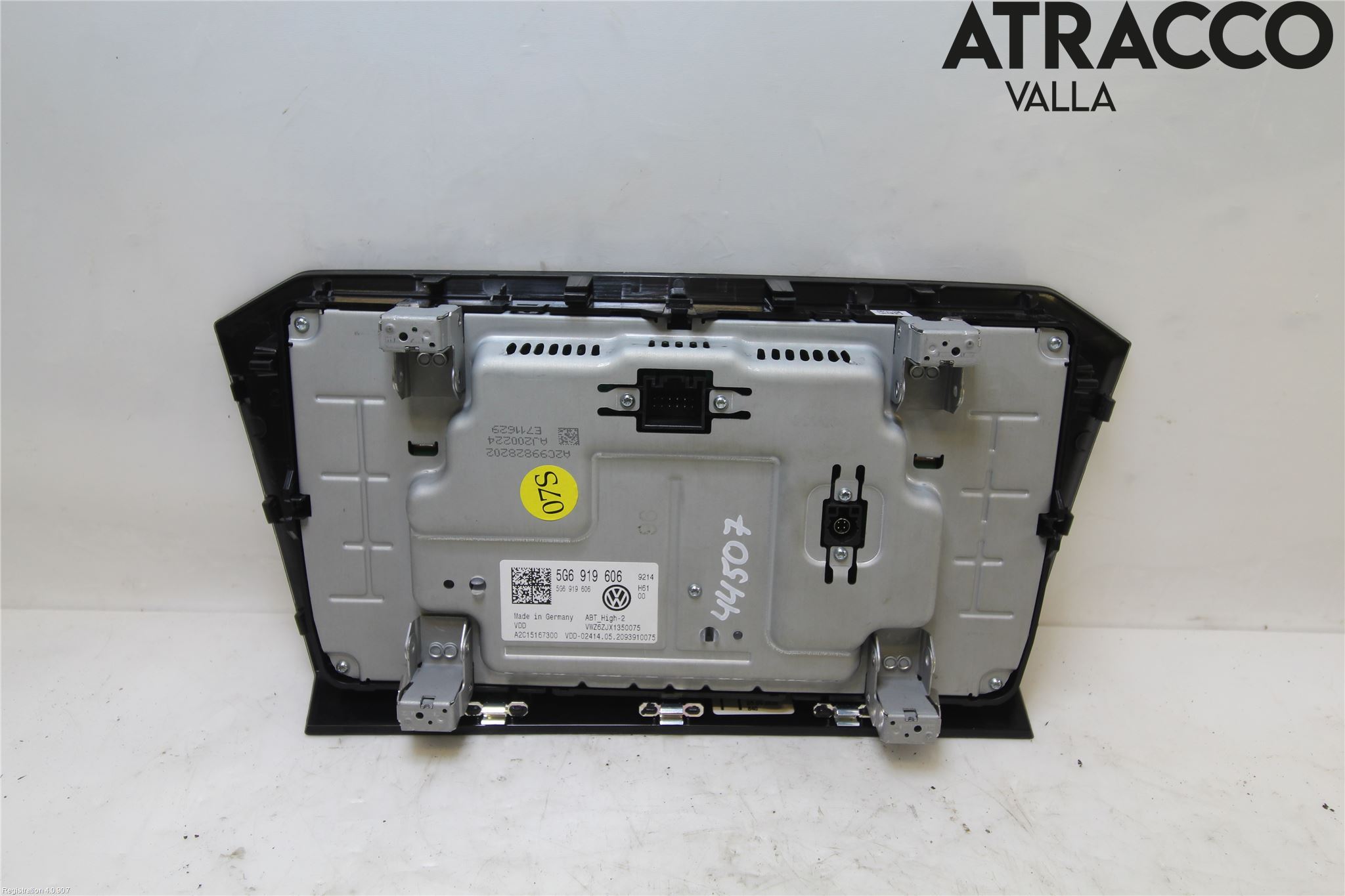 Volkswagen VW PASSAT 15-19 Multifunktionsdisplay