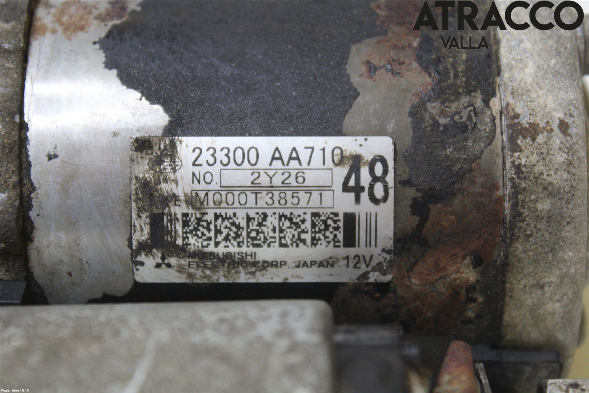 Subaru LEGACY 10-14 Startmotor