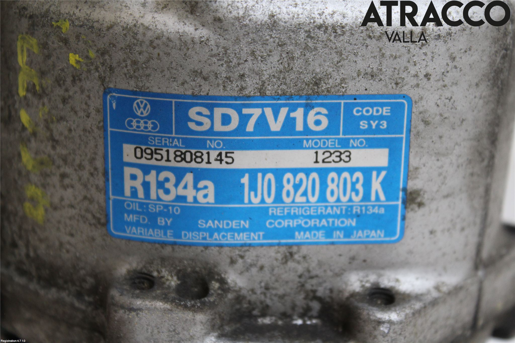 Volkswagen VW GOLF IV 98-06 Ac Kompressor