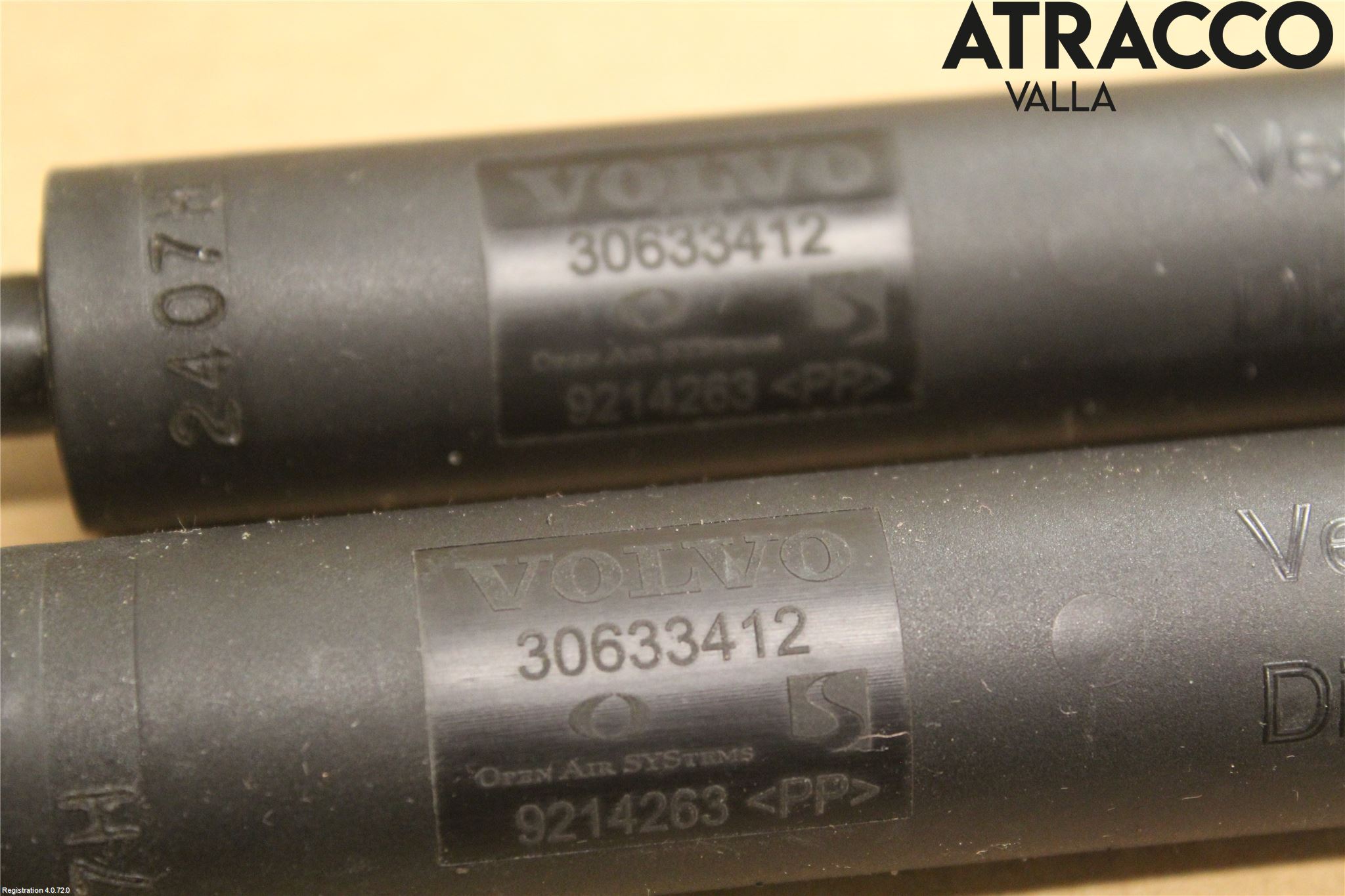 Volvo C70 06-10 Gasfjäder Baklucka