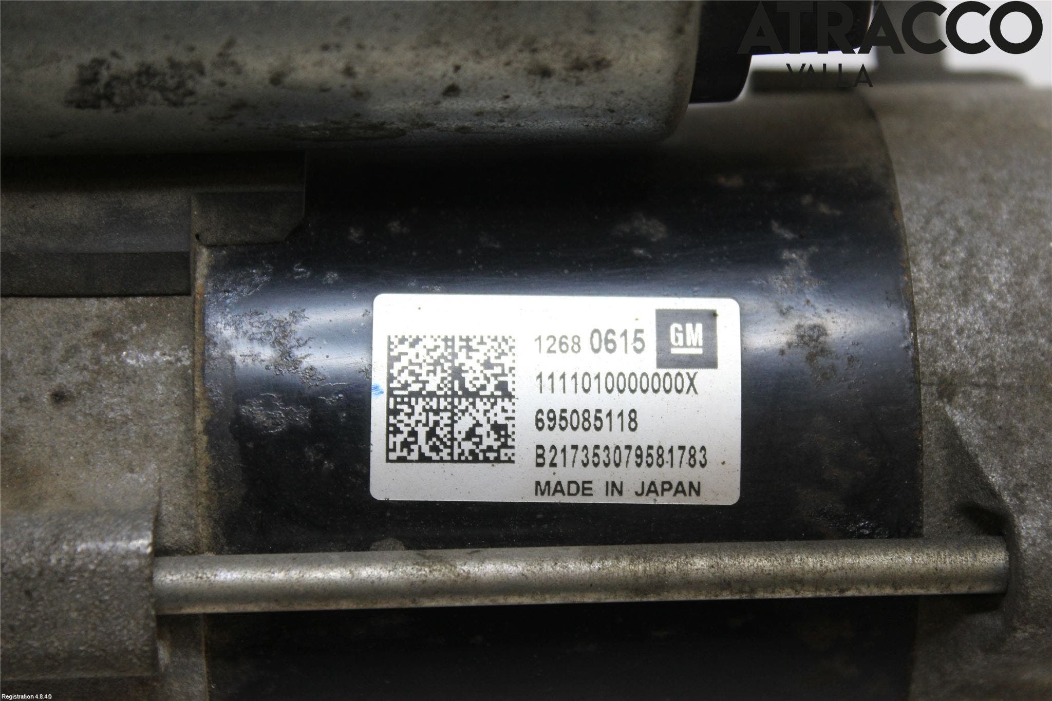 Opel ASTRA K 16-22 Startmotor