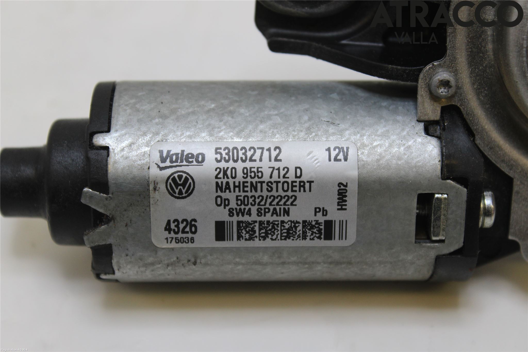 Volkswagen VW CADDY 16-20 Torkarmotor Baklucka