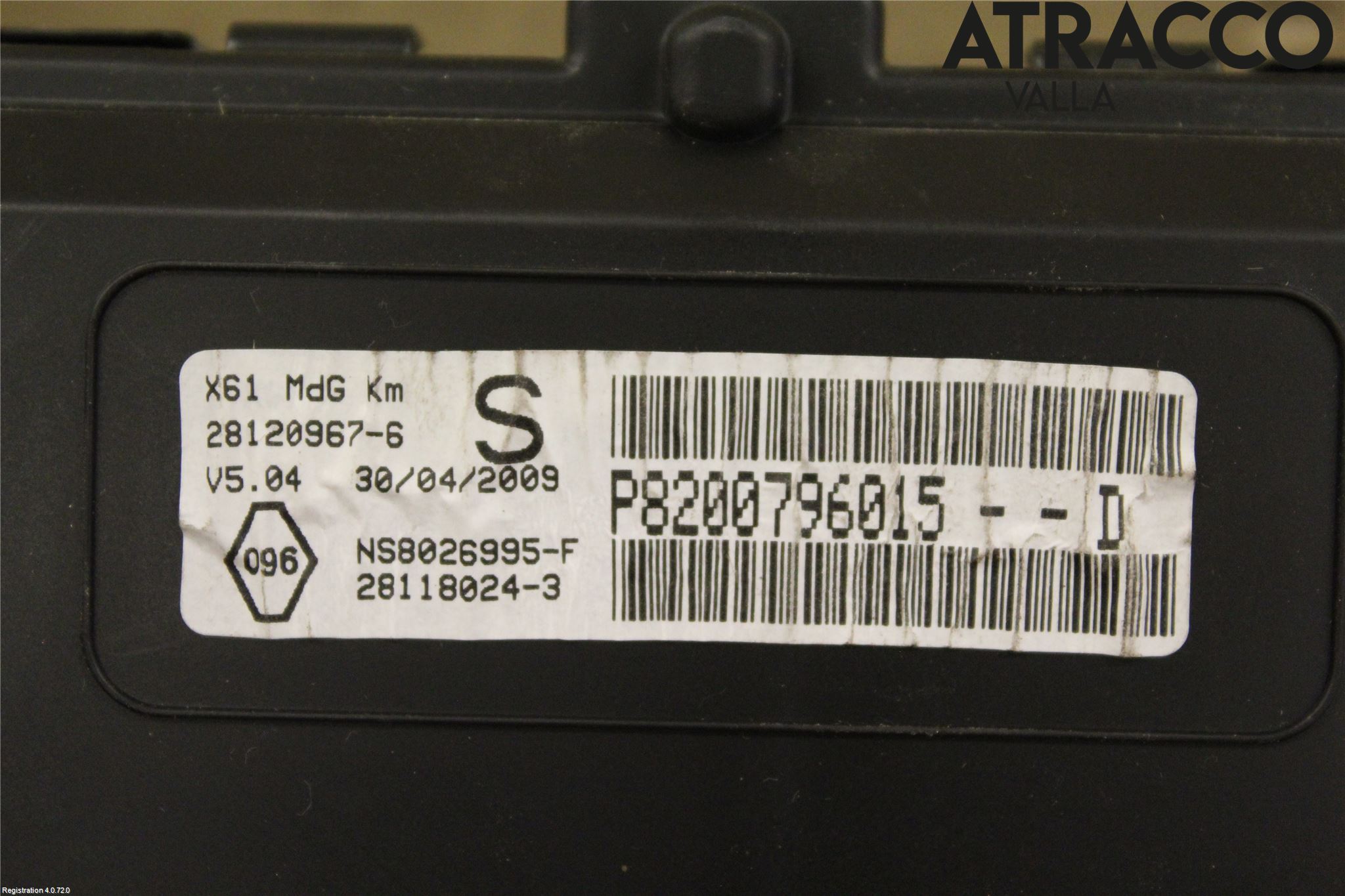 Renault KANGOO II 08-14 Instrument Komb