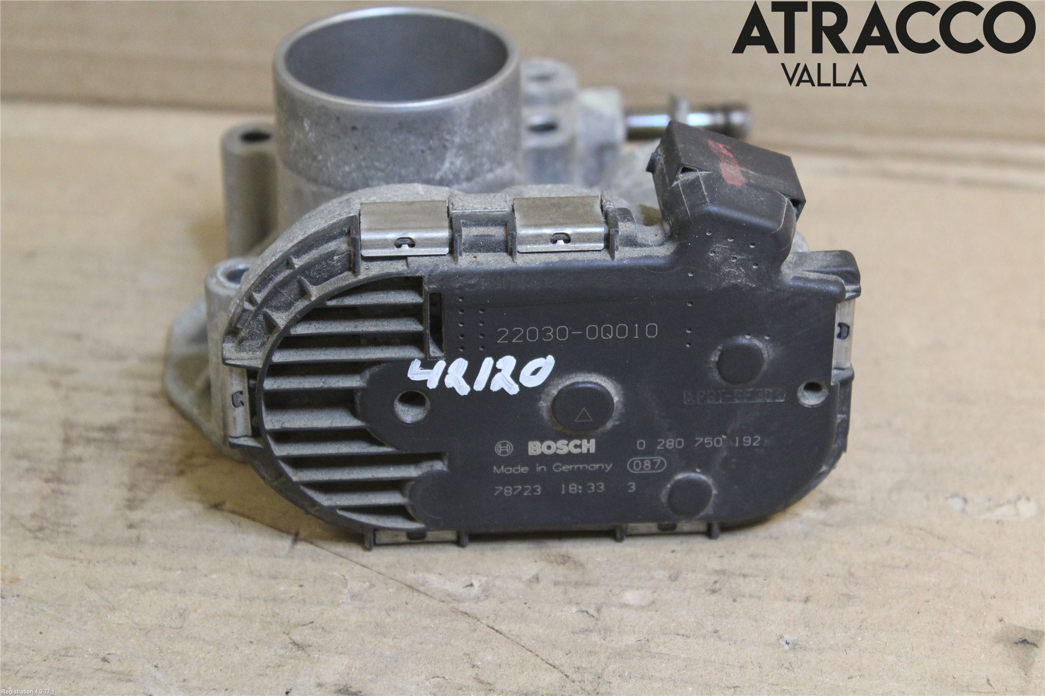 Peugeot 107 Injspjällhus