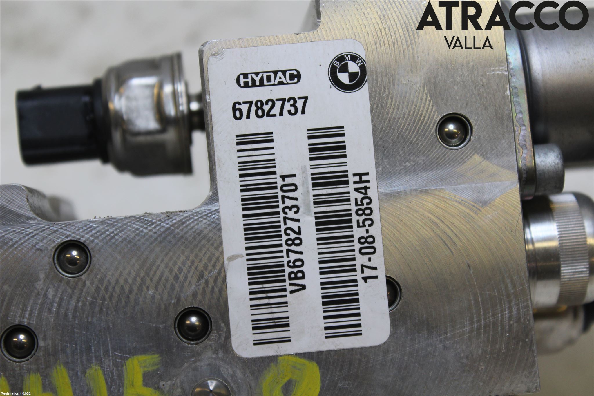 BMW X6 E71/E72   08-14 Fjädr Hydraulregl Fram