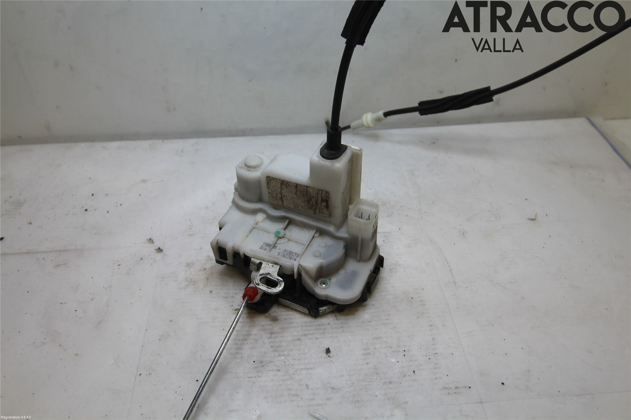 Fiat 500 07- Låskista-Dörrlås