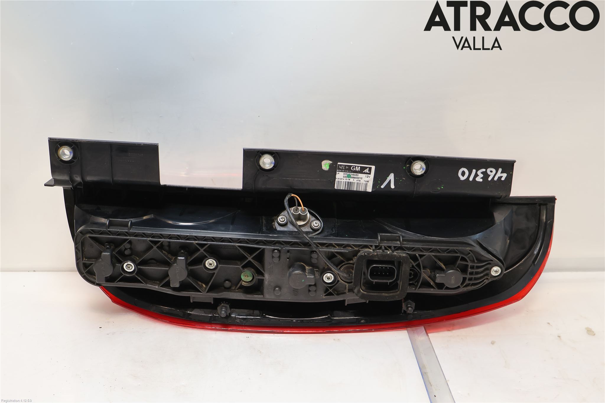 Opel COMBO D 12-18 Bakljus Vänster