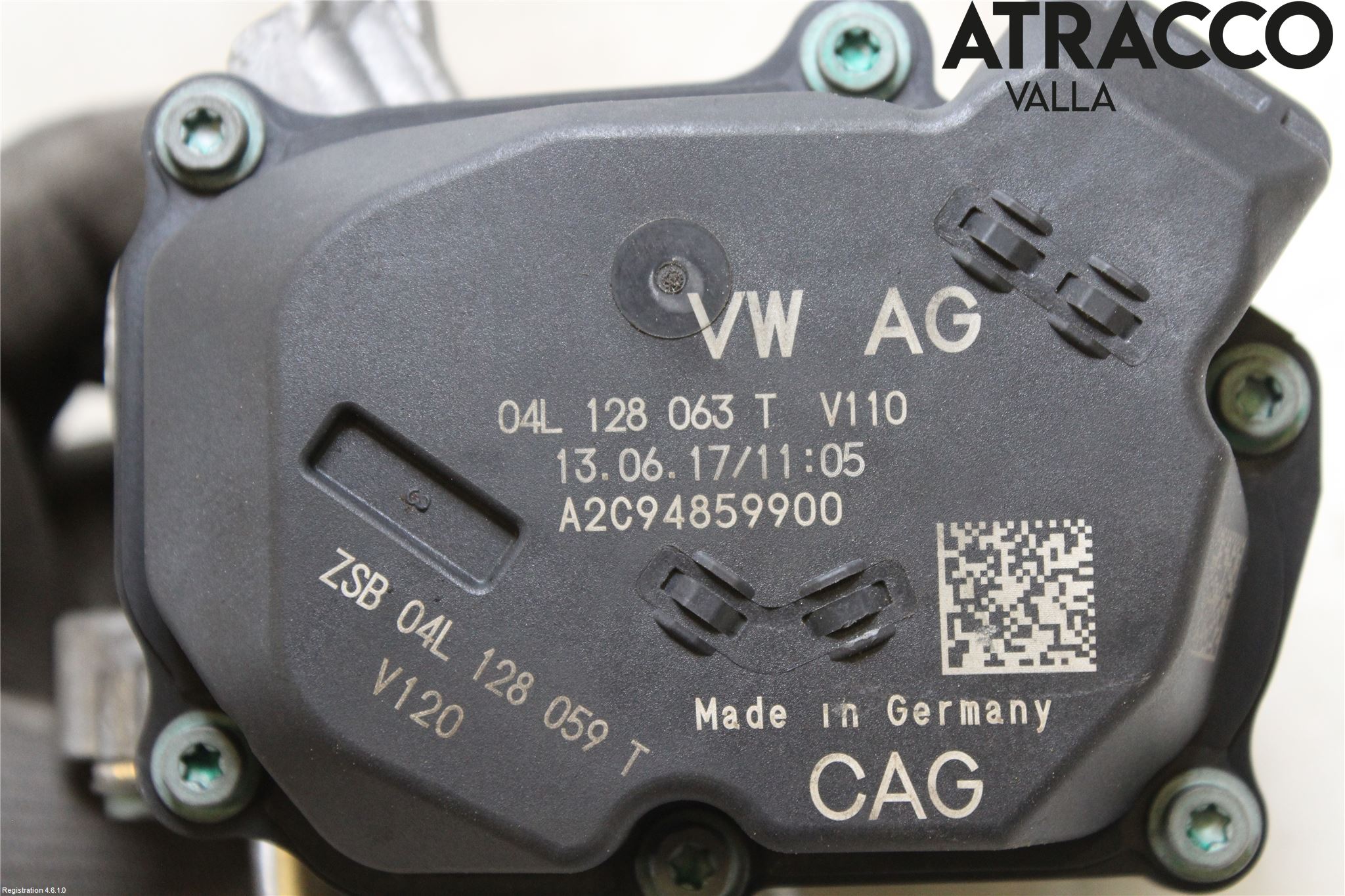 Audi A4/S4 B9 16-19 Injspjällhus