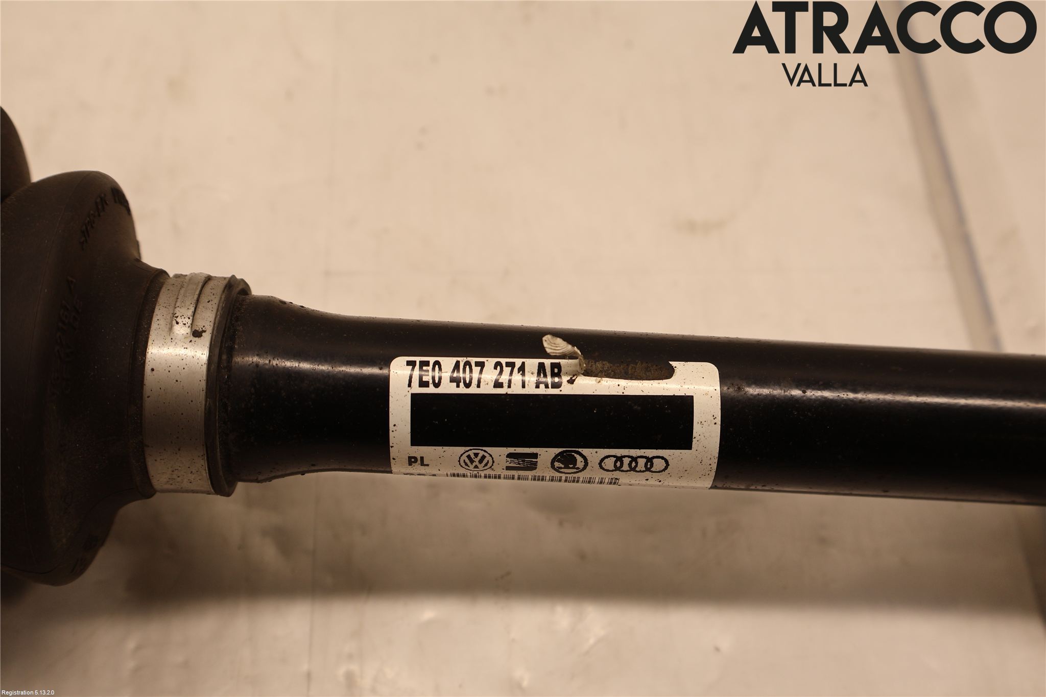 Volkswagen VW TRANSP/CARAVELLE (T6) 16-22 Drivaxel Fram Vänster