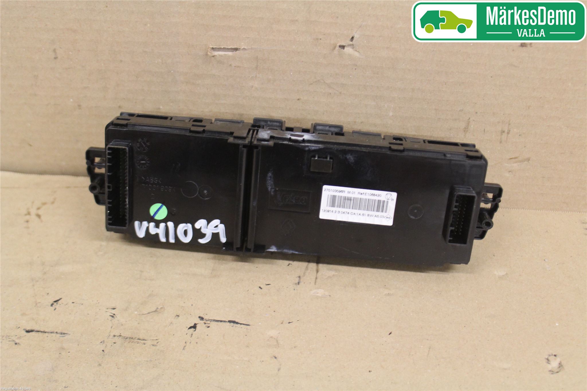 Renault MEGANE III 09-15 Ac Styrenhet Ac Manöveren