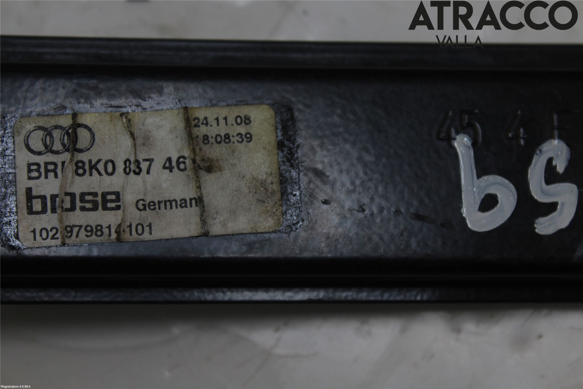Audi A4/S4 08-11 Fönsterhiss El Kompl