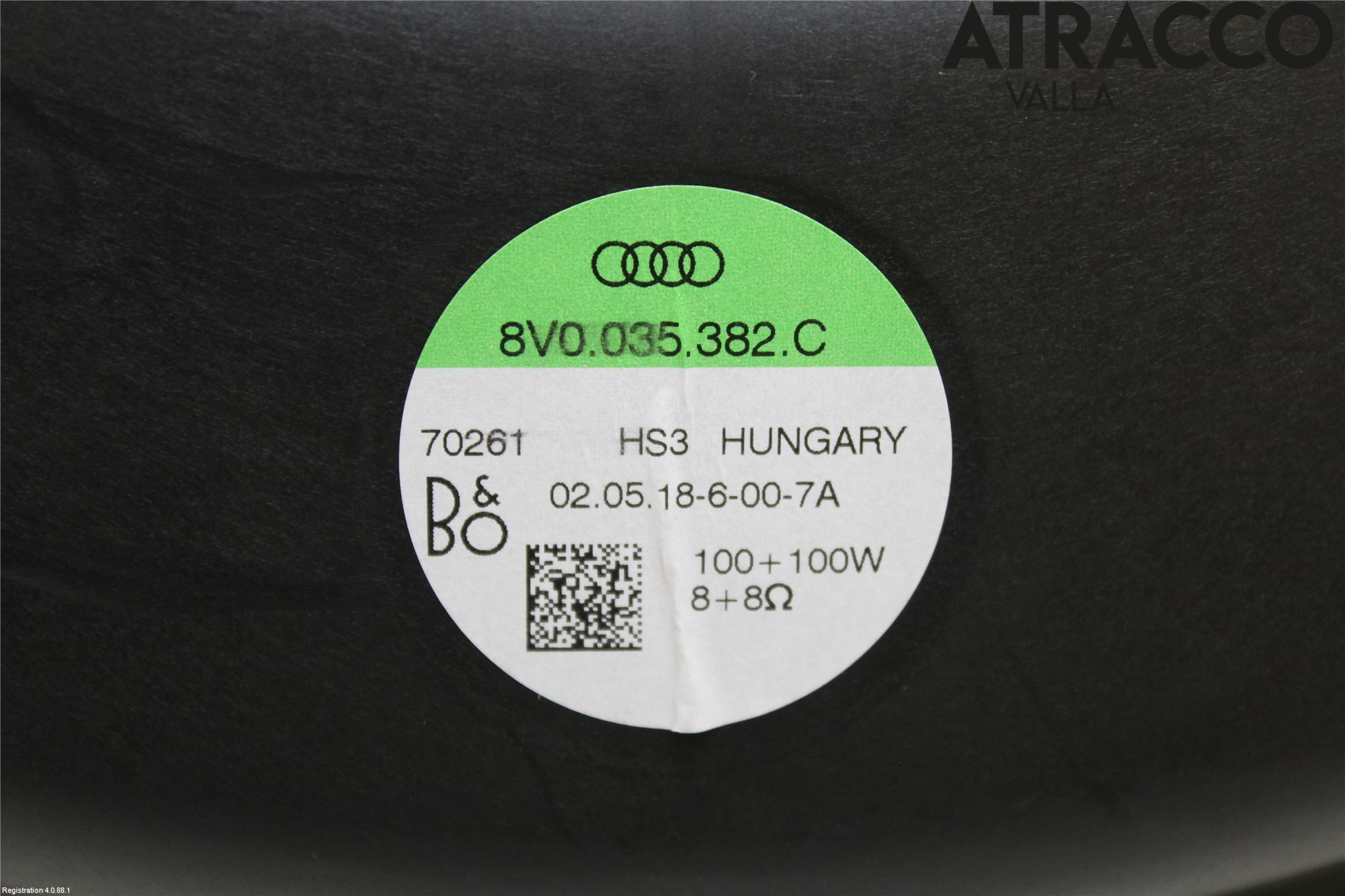 Audi A3/S3 8V 13-20 Högtalare