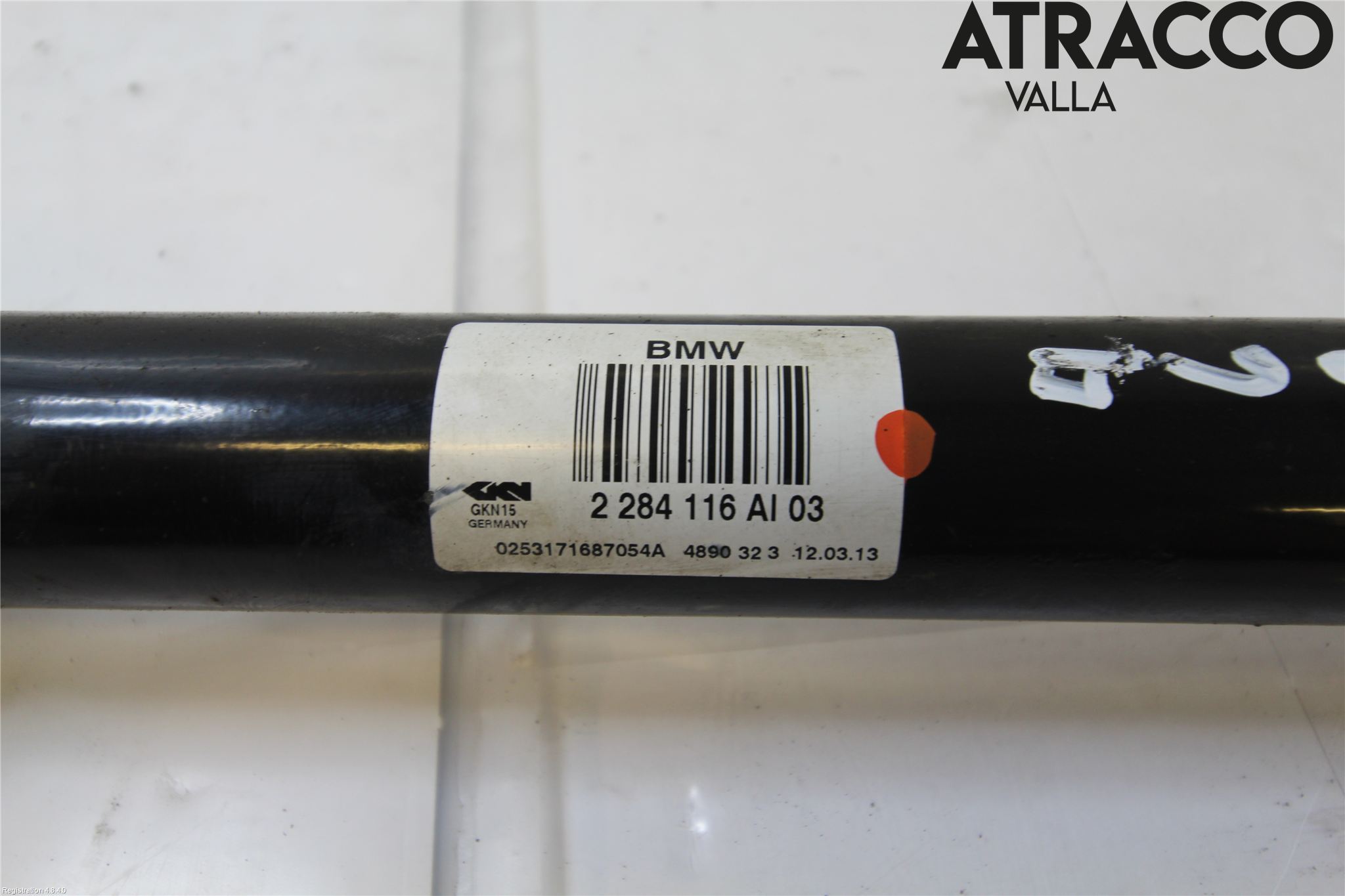 BMW 5 F10/F11/F18 09-17 Drivaxel Bak Höger