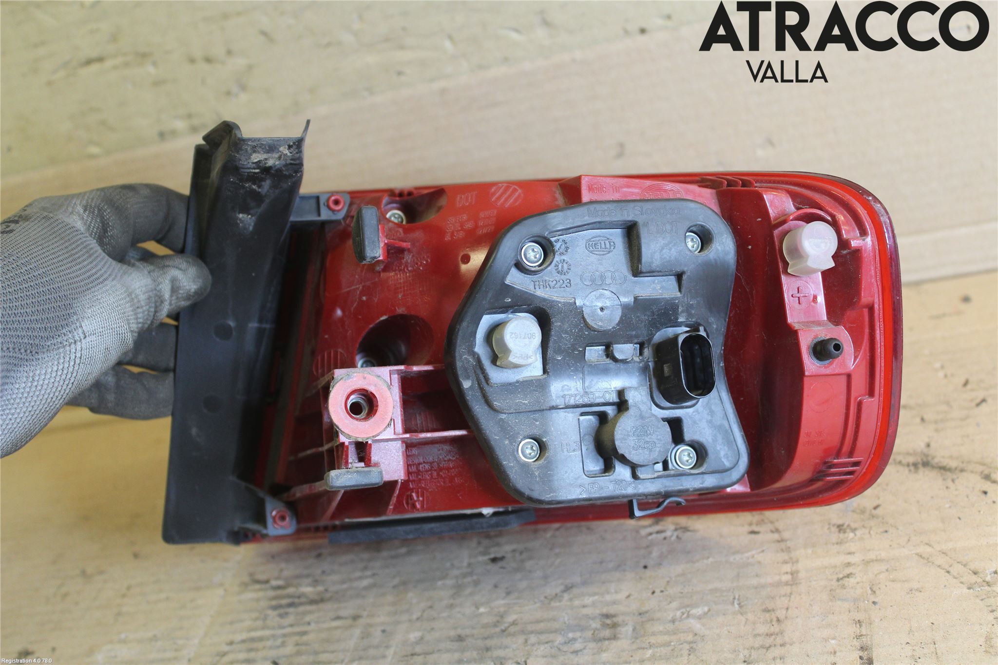 Audi A4/S4 08-11 Bakljus Vänster