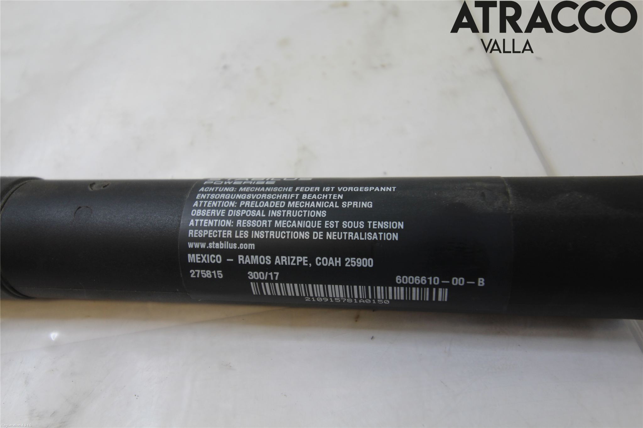 Tesla MODEL S 13- Bakluckeöppnare Automatisk