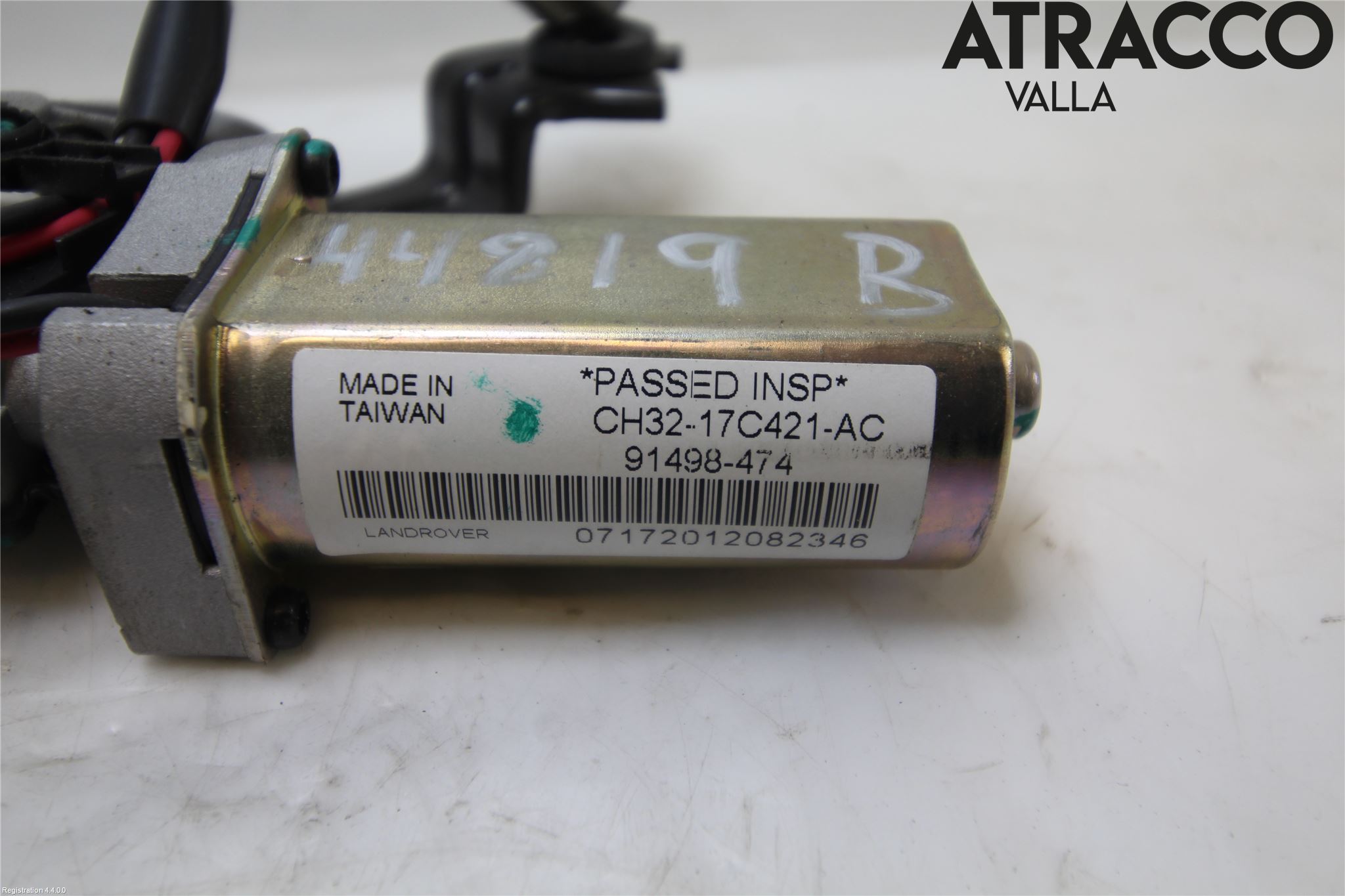 Landrover RANGE ROVER SPORT (L320) 10-13 Torkarmotor Baklucka