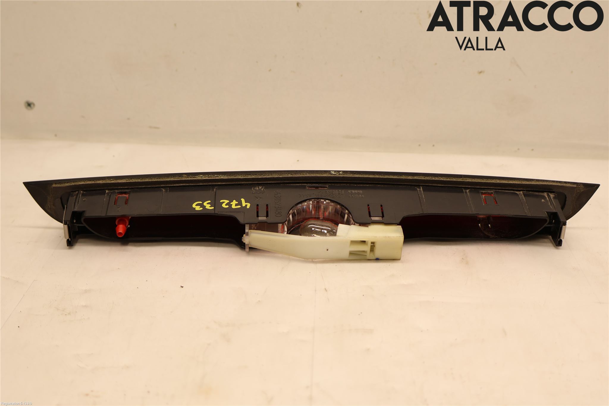 Citroen C3 05-10 Bromsljus Bakruta