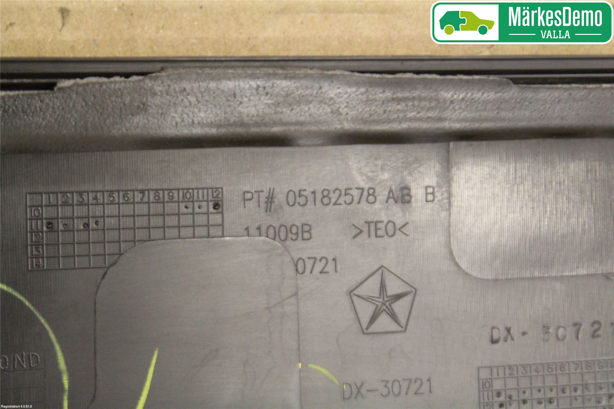 Jeep PATRIOT Dörr Dekorlist Bak Hö