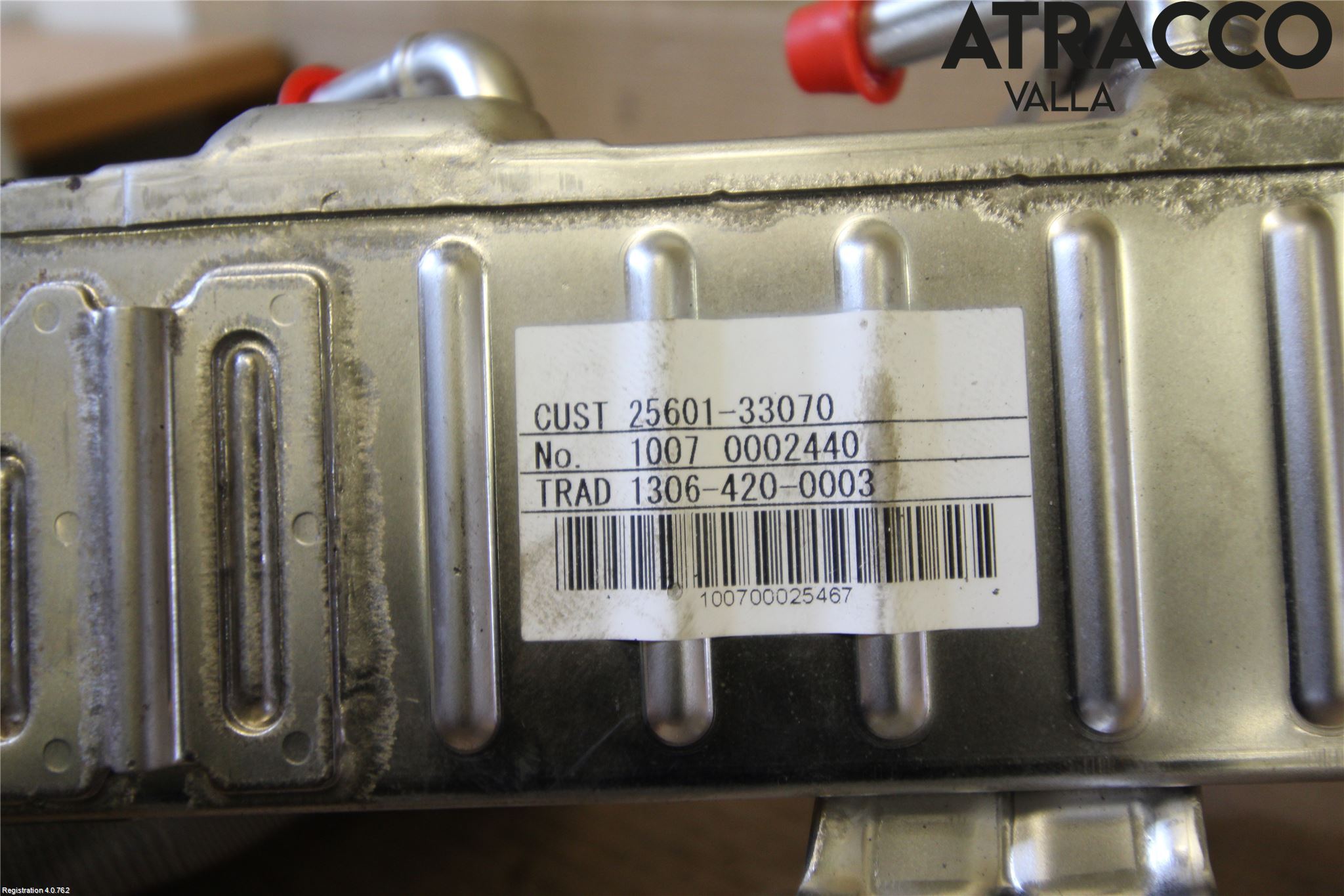 Toyota AURIS 10-12 Avgaskylare